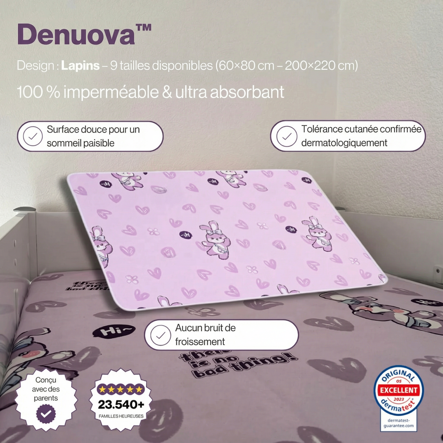 Denuova™ – Protège-matelas premium