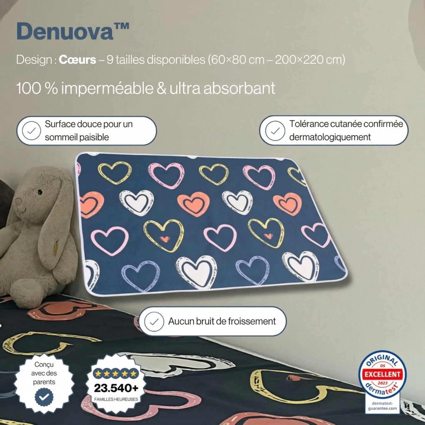 Denuova™ – Protège-matelas premium