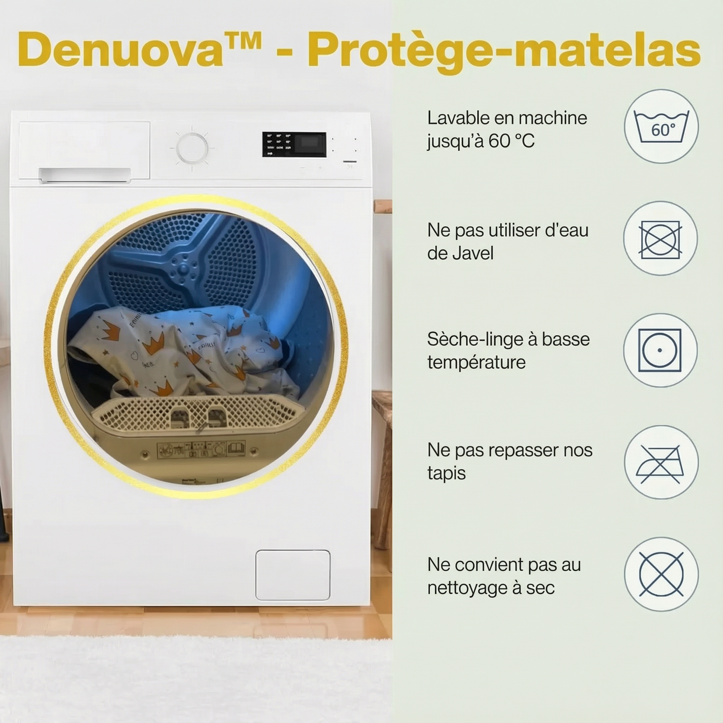 Denuova™ – Protège-matelas premium