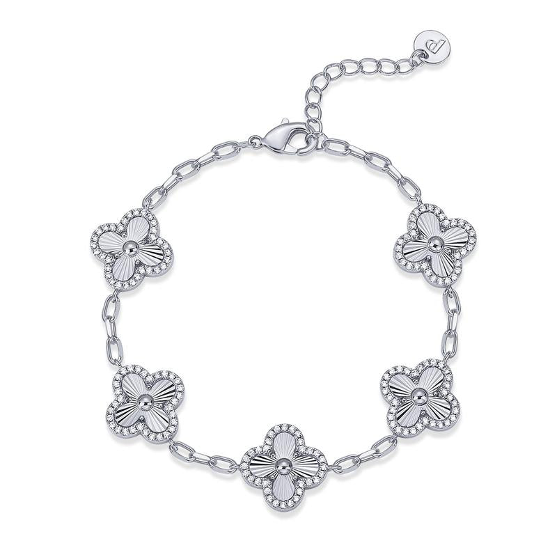 Kleeblatt-Armband – Glücksbringer