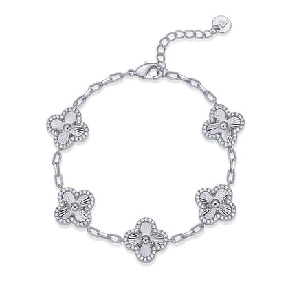 Kleeblatt-Armband – Glücksbringer