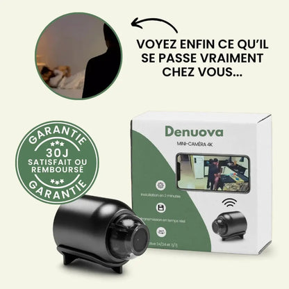 Denuova - Mini-Caméra 4K