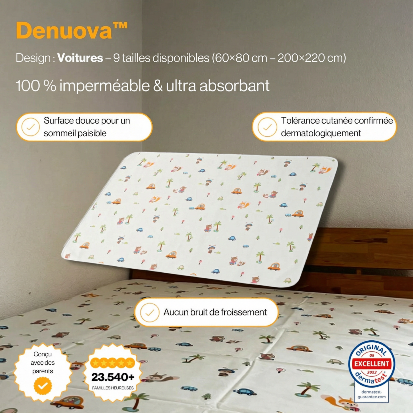 Denuova™ – Protège-matelas premium