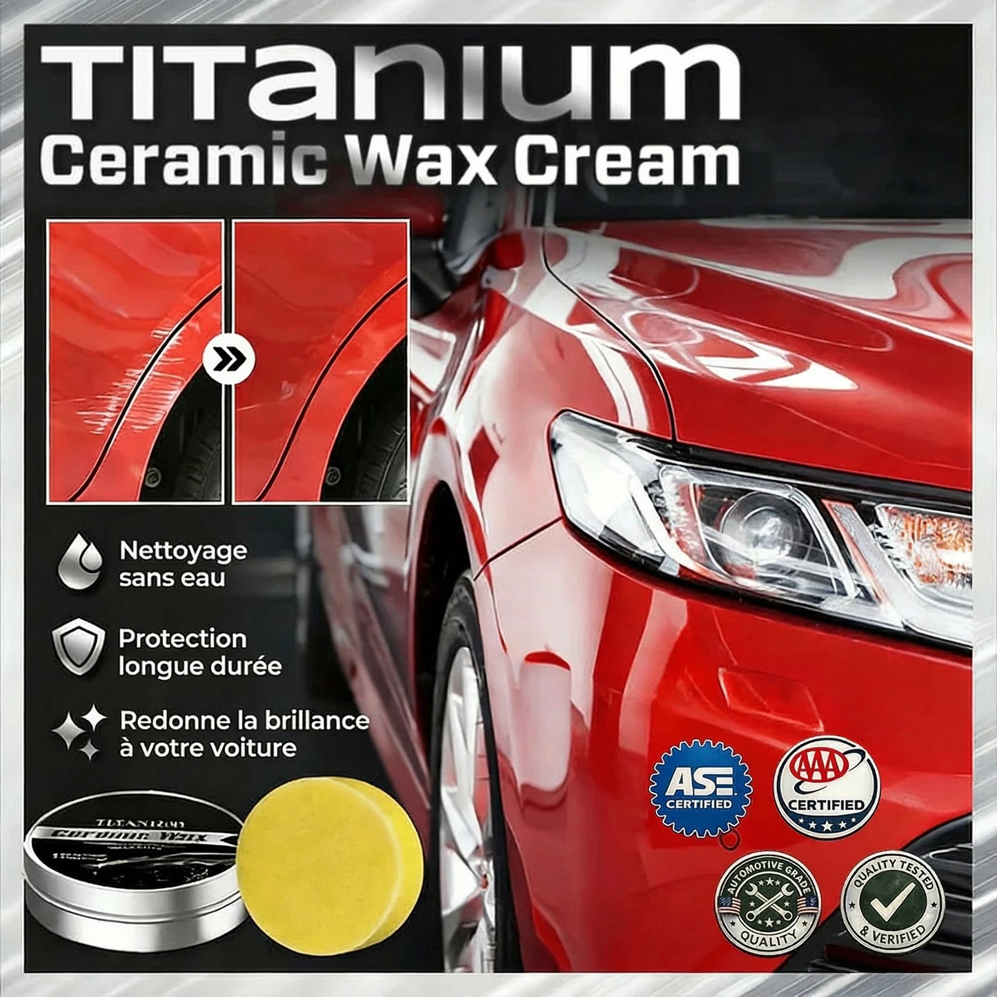 CRÈME DE CIRE CÉRAMIQUE AU TITANE