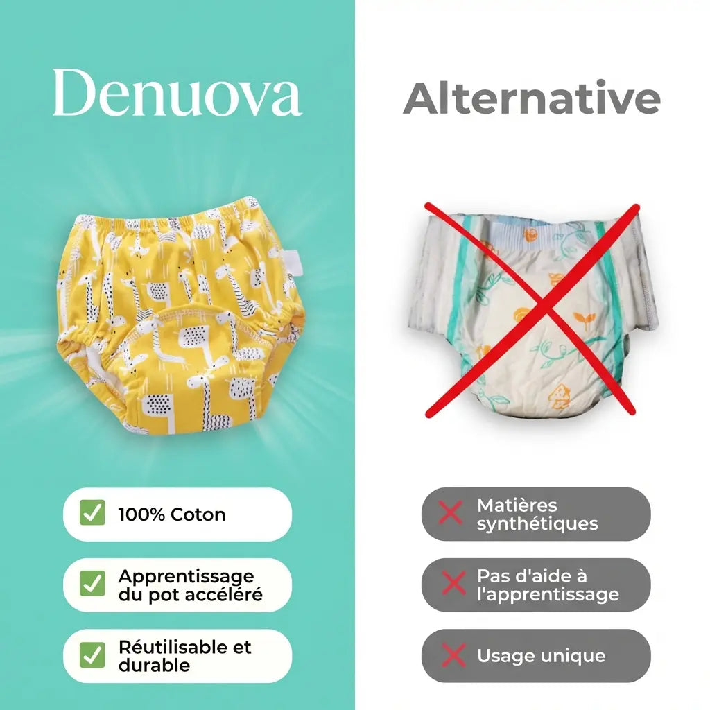 Sous-vêtement d'apprentissage de la propreté