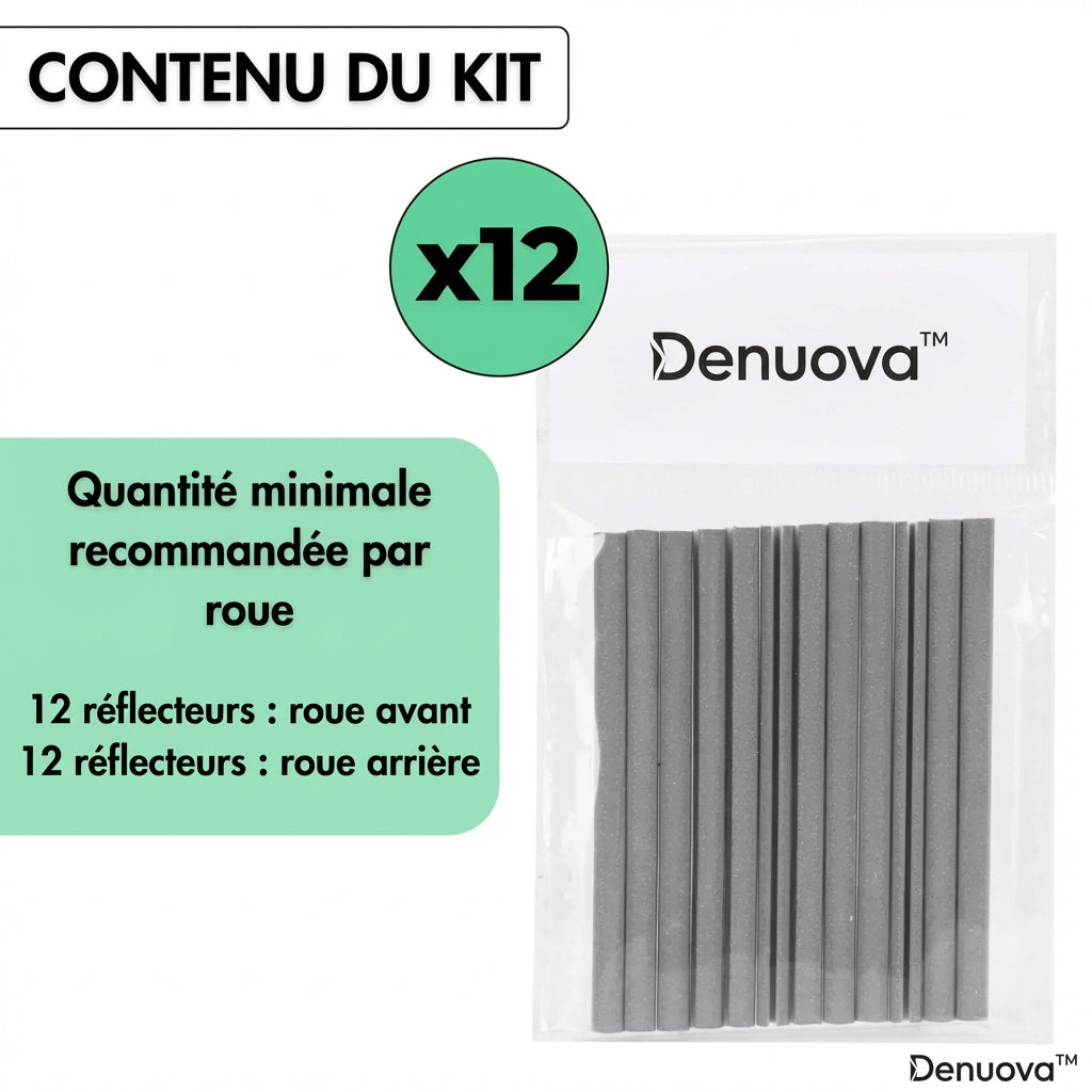 Kit de réflecteurs de rayons (12 pièces)