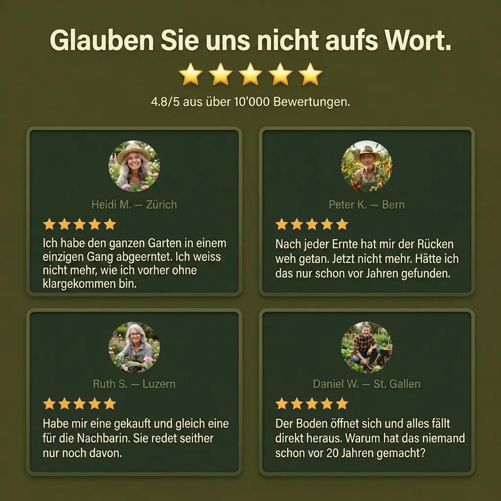 Sofort-Entleerungs-Erntesystem