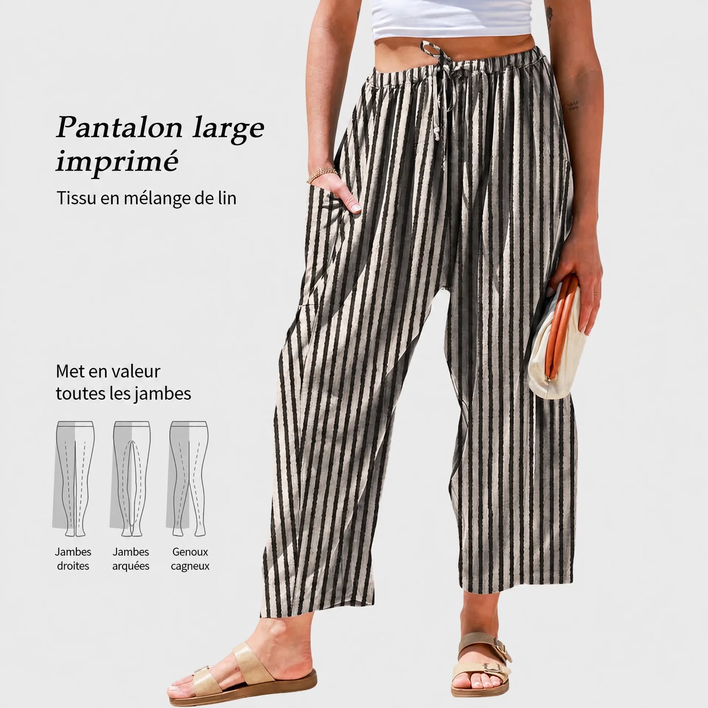 Pantalon Large Riviera