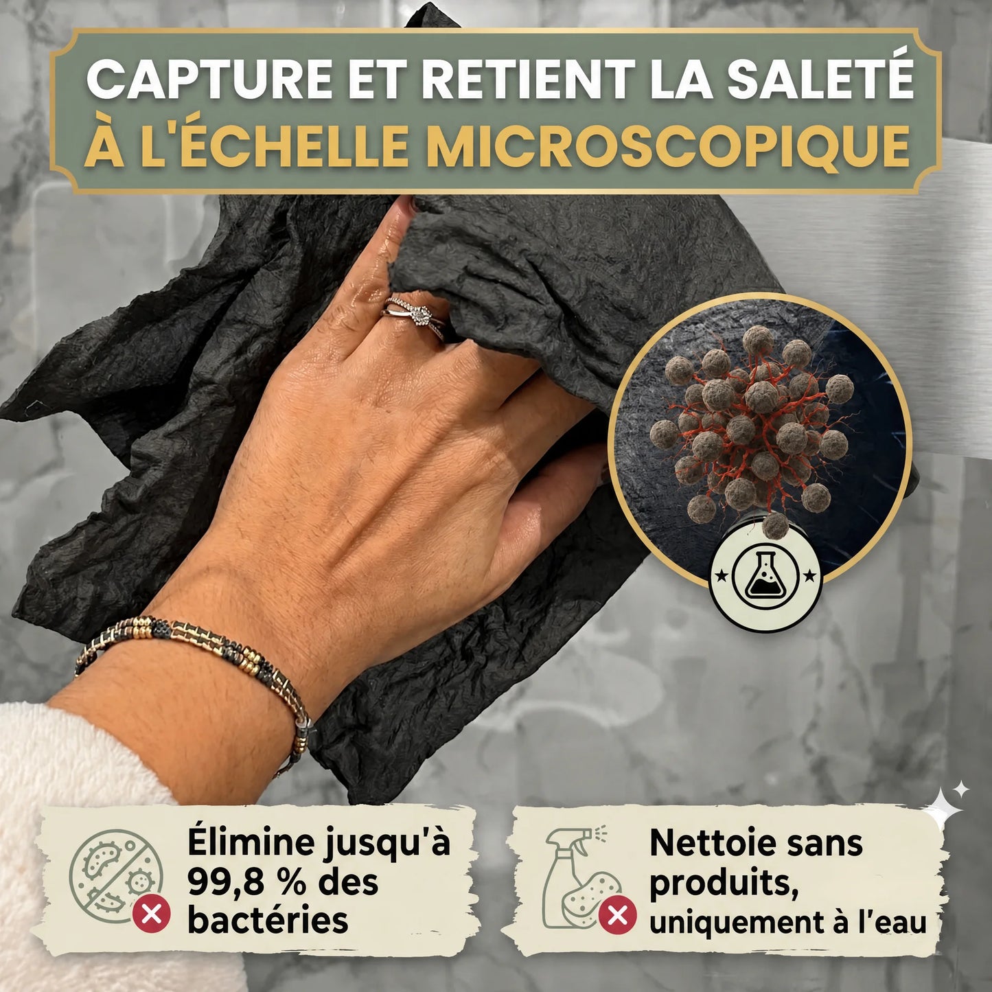 Le Chiffon Microfibre Denuova™
