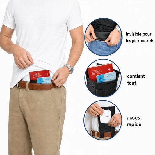 Pochette Secrète de Voyage