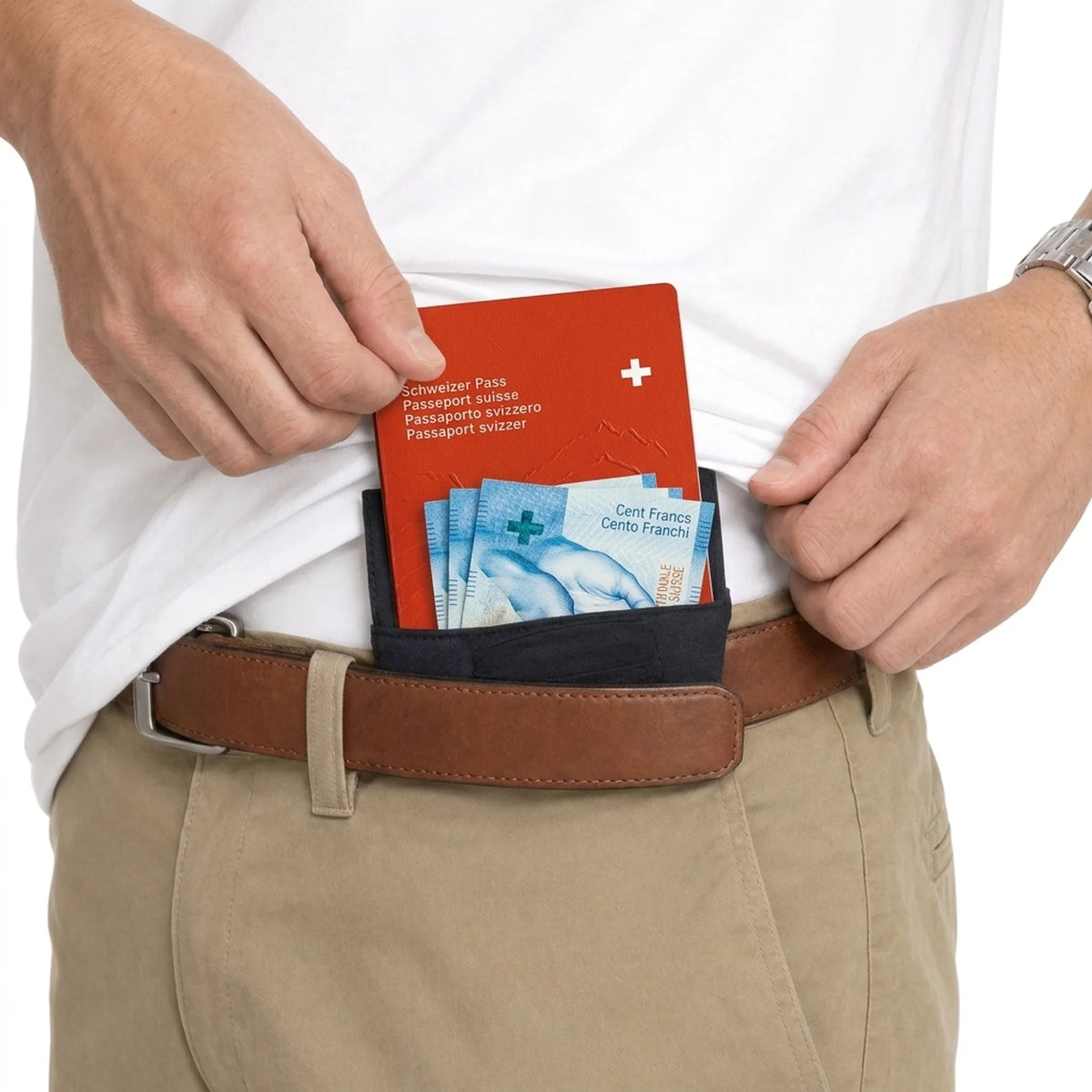 Pochette Secrète de Voyage